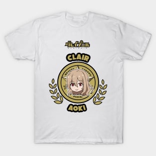 GLEIPNIR: CLAIR AOKI CHIBI (WHITE) T-Shirt